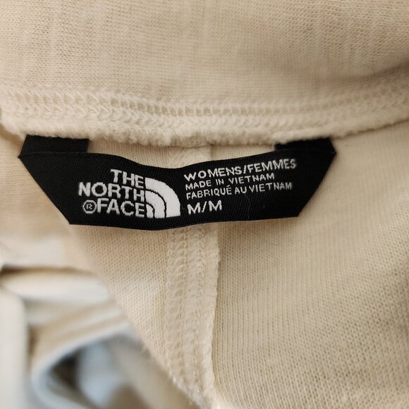 The North Face Long Open Front Slvles Duster Cardigan Beige Women M Athleisure - Picture 2 of 13